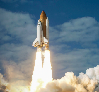 Rocket launching to convey skyrocketing results when optimizing donation pages